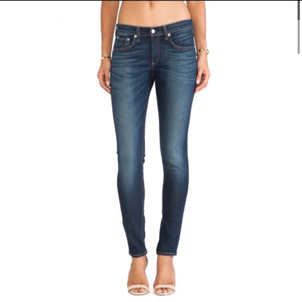 Rag & Bone Skinny Jean in Parliament Blue size 30